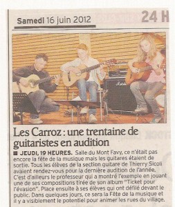 audition 2012